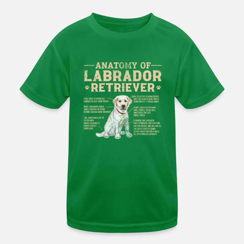 Labrador Kinder Funktions-T-Shirt