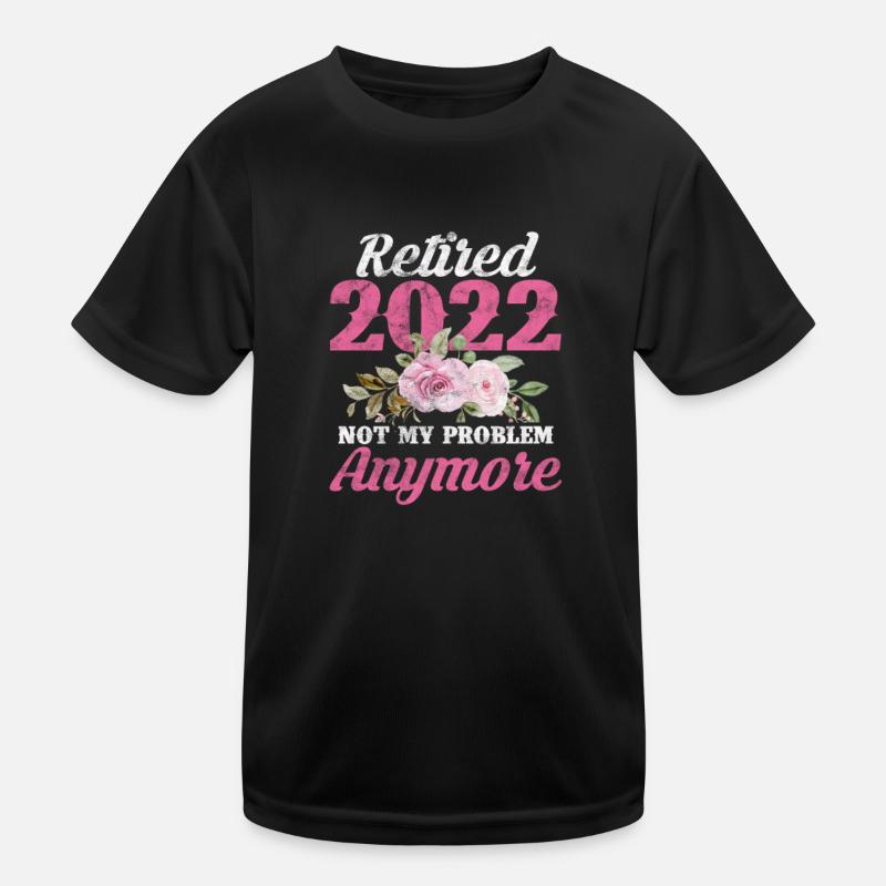 Retirement Kids Functional T-Shirt