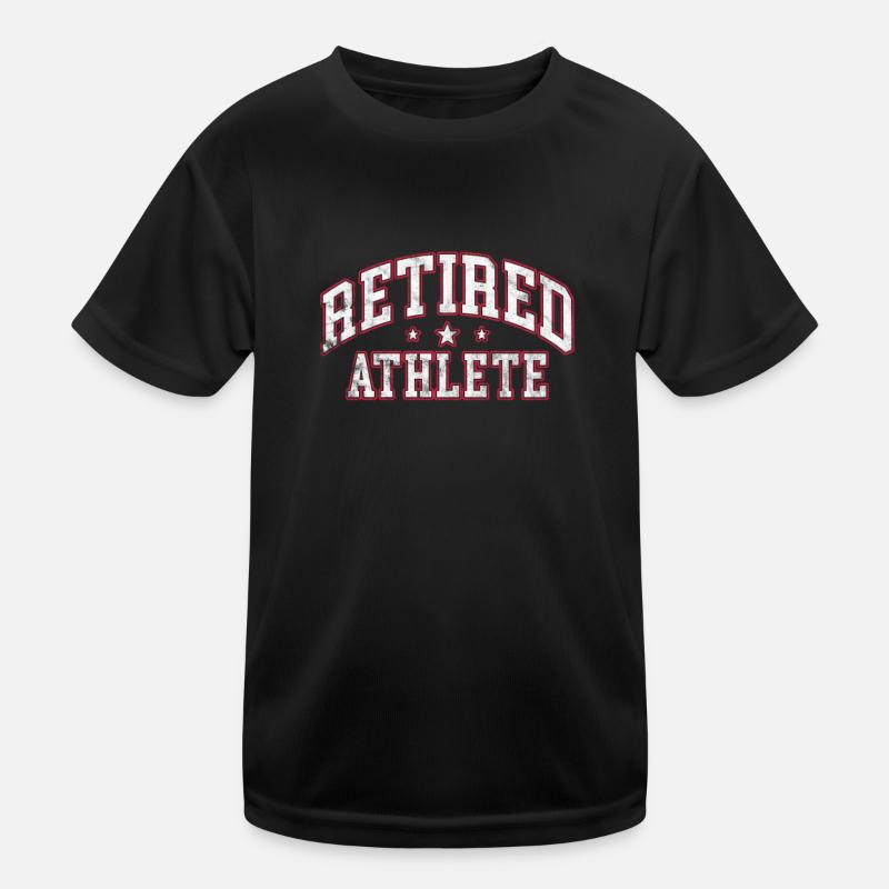 Retirement Athletes Kids Functional T-Shirt