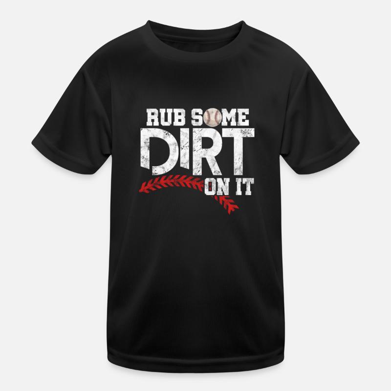 Softball Kids Functional T-Shirt