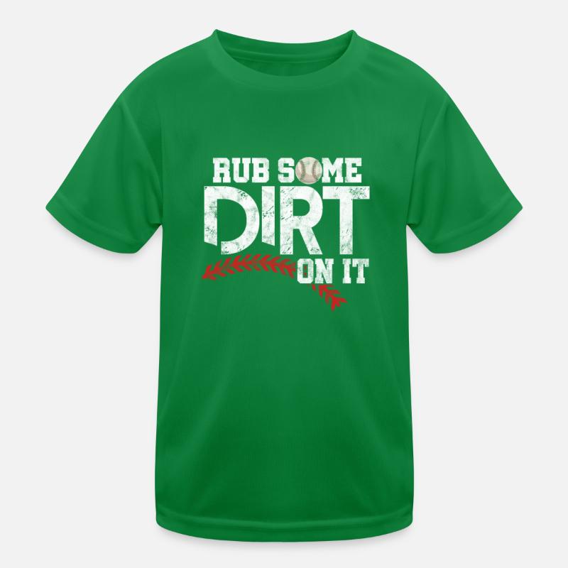 Softball Kids Functional T-Shirt