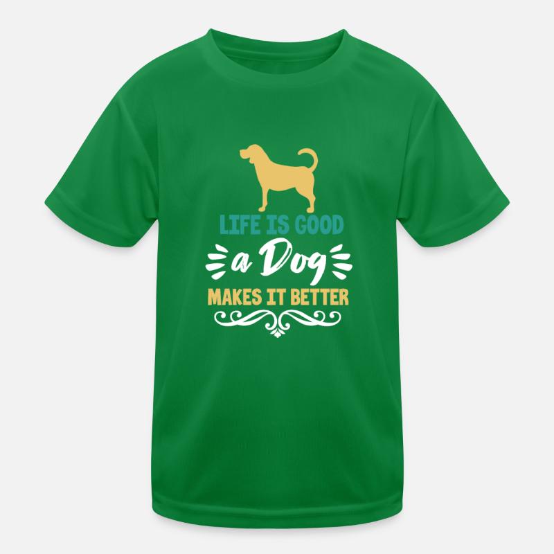 Golden Retrievers T-shirt sport Enfant