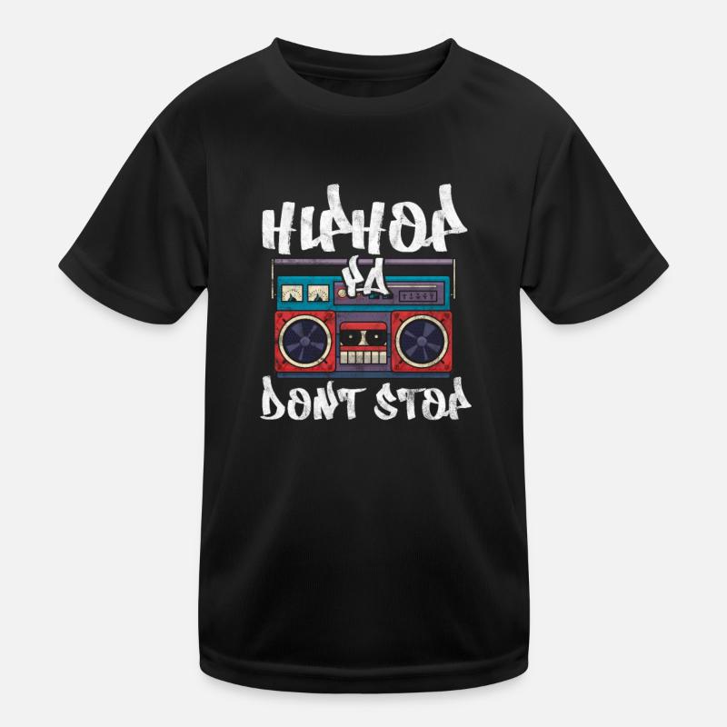 Hip Hop Kinder Funktions-T-Shirt
