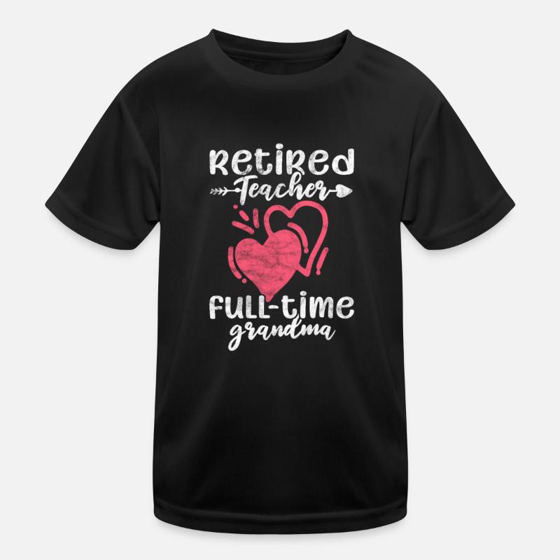Ruhestand Lehrerin Kinder Funktions-T-Shirt