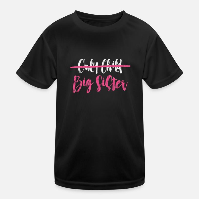 Große Schwester Bruder Geschwister Geschenk Kinder Funktions-T-Shirt