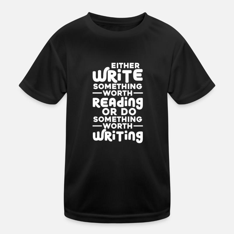 Author Kids Functional T-Shirt