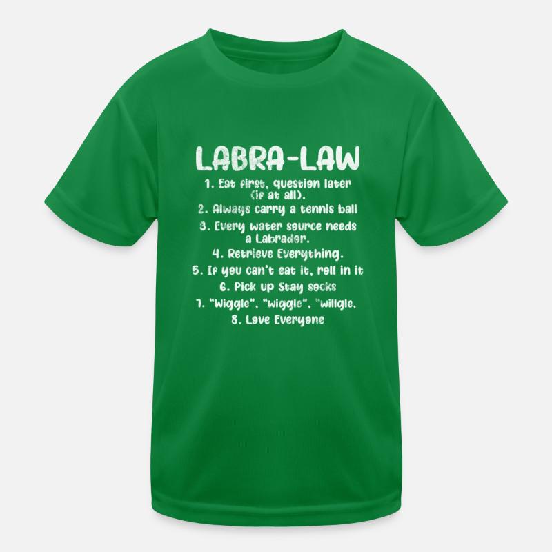 Labrador Kids Functional T-Shirt