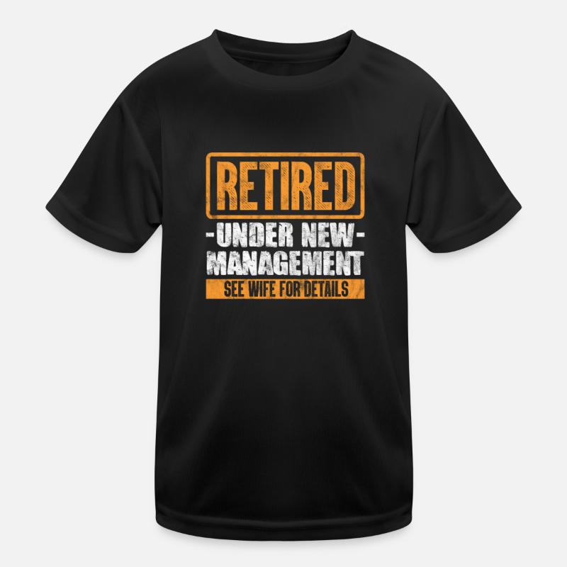 Retraite T-shirt sport Enfant