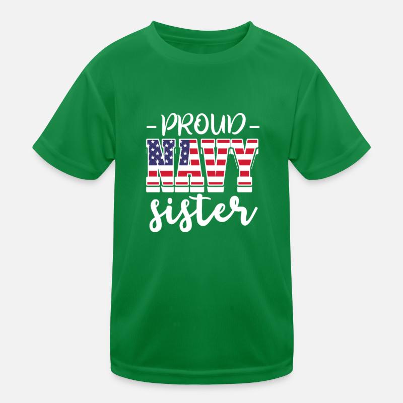 Schwester Kinder Funktions-T-Shirt