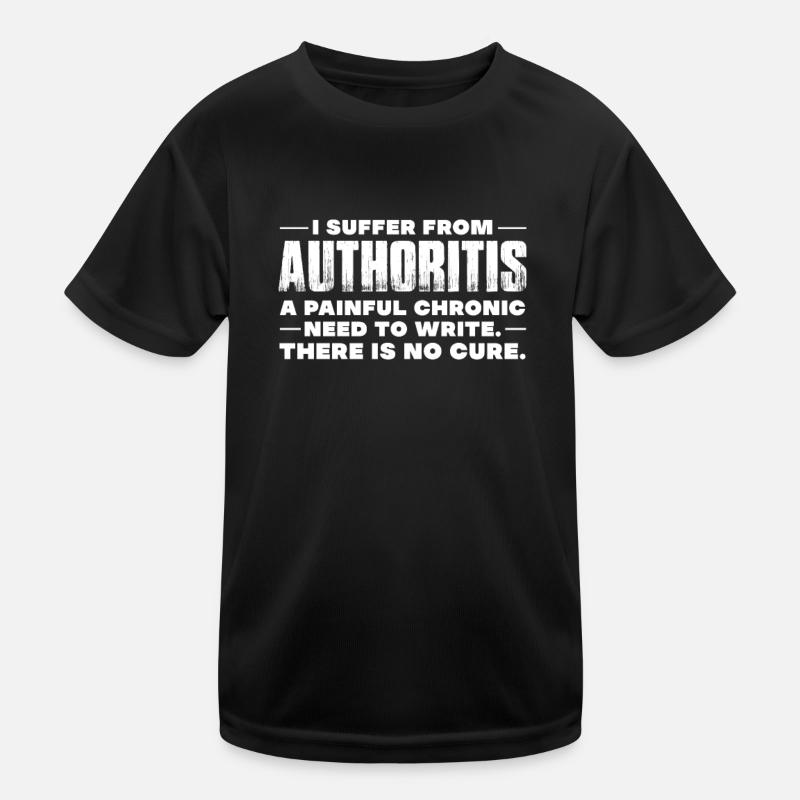 Autor Kinder Funktions-T-Shirt