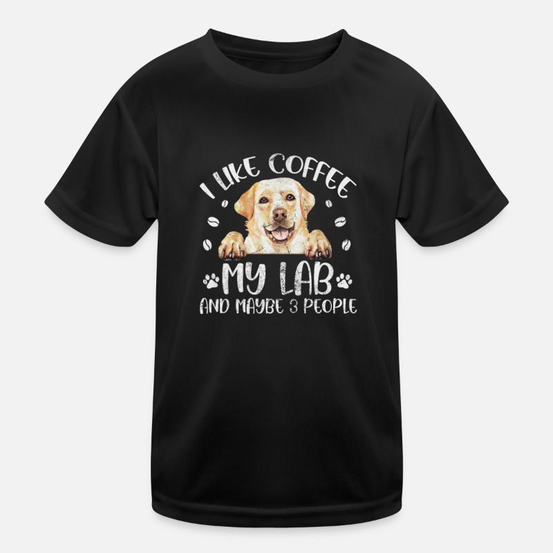 Labrador - Kids Functional T-Shirt - black