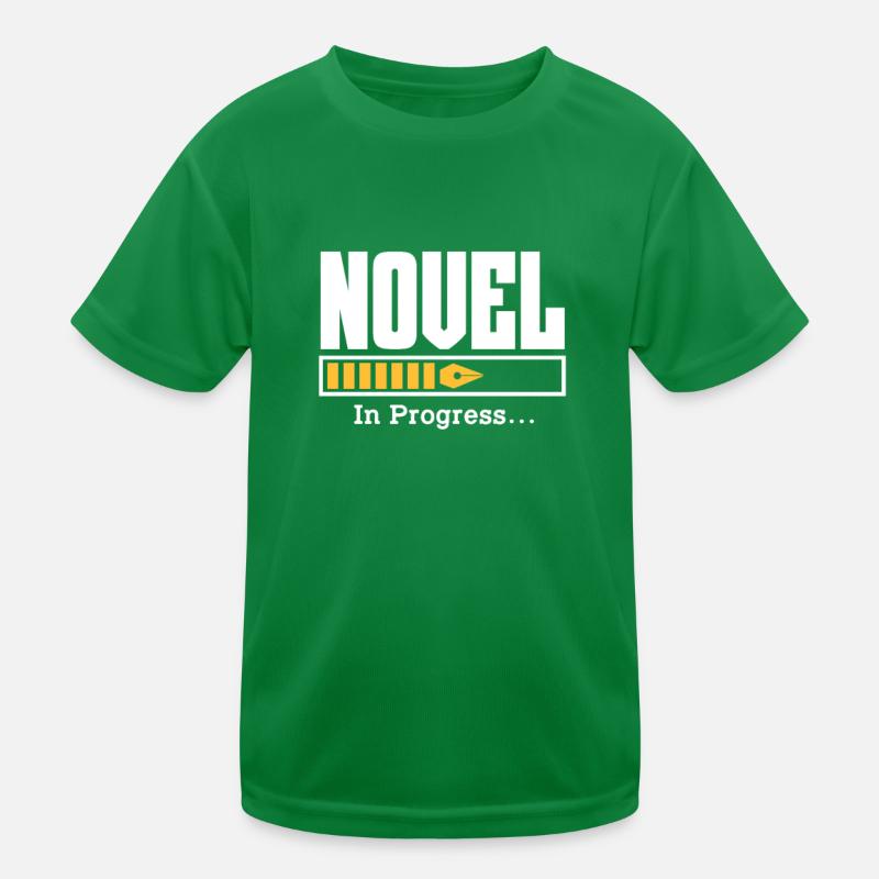 Autor Kinder Funktions-T-Shirt