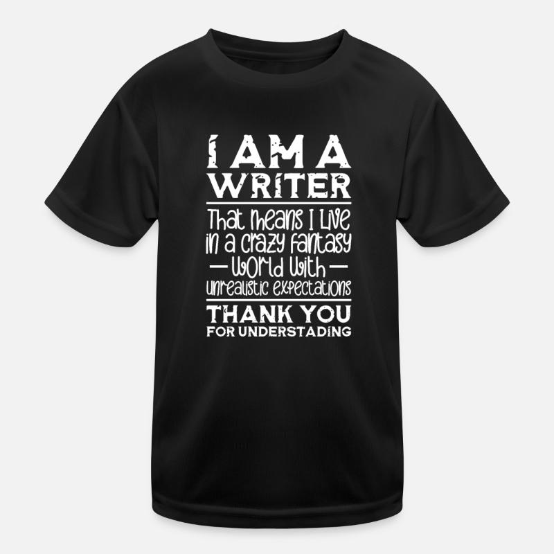 Autor Kinder Funktions-T-Shirt