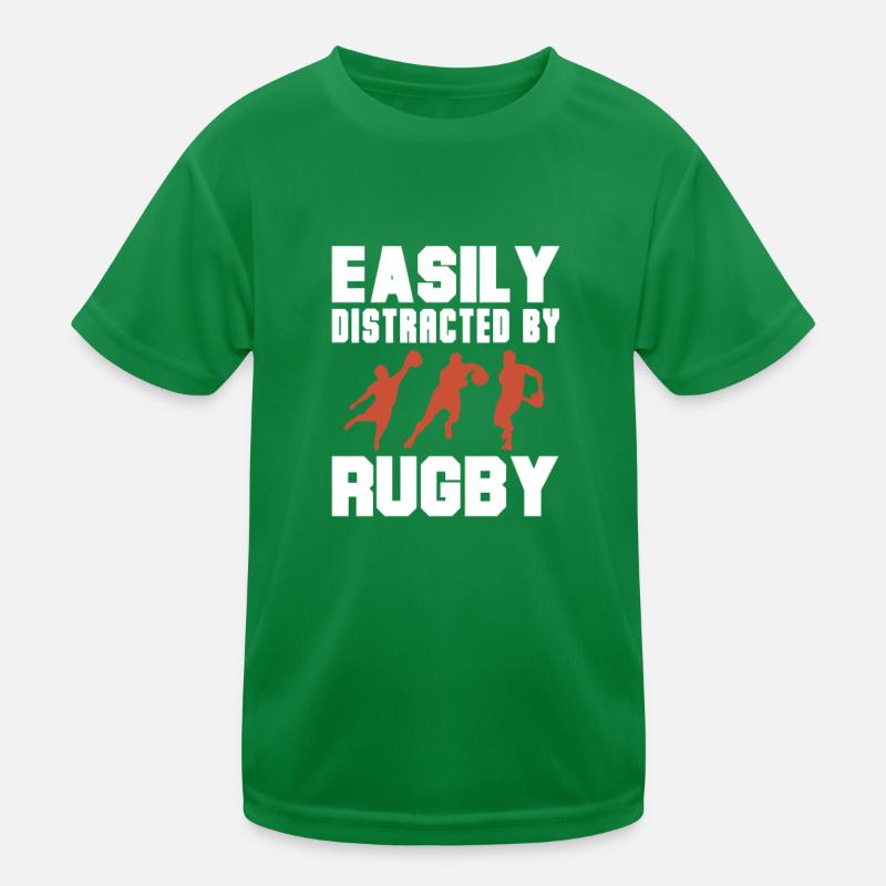 Rugby Kinder Funktions-T-Shirt