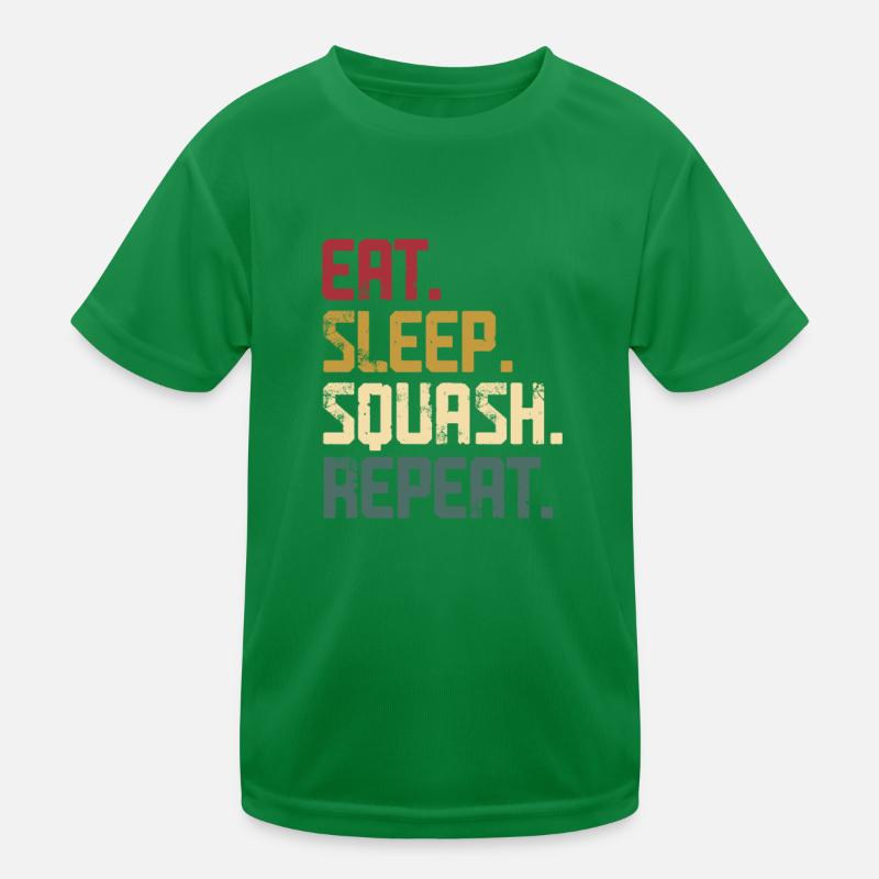 Squash Kids Functional T-Shirt