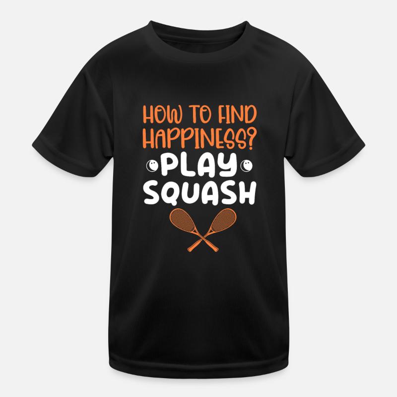 Squash Kids Functional T-Shirt