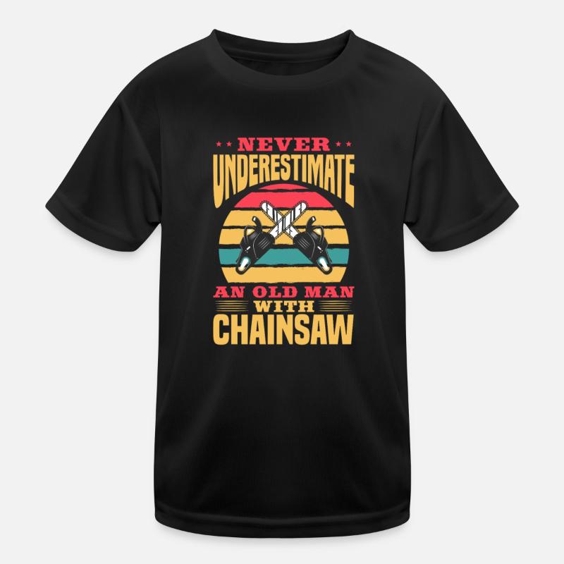 Baumpfleger Kinder Funktions-T-Shirt