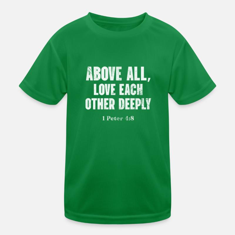 Bibel Kinder Funktions-T-Shirt