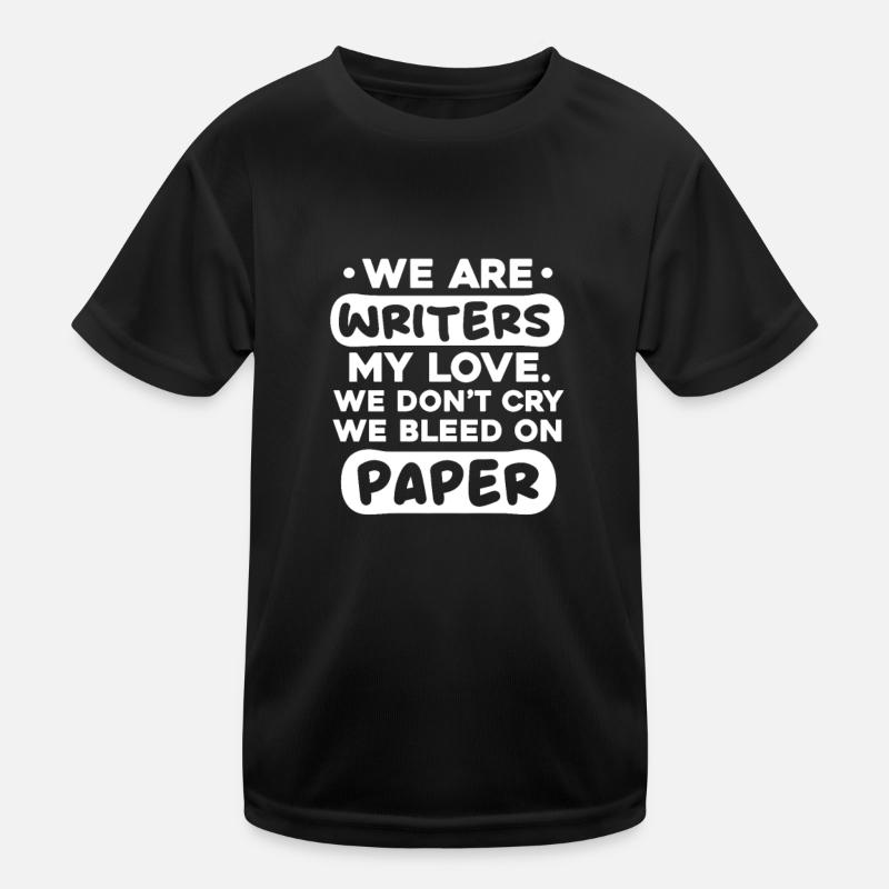 Autor Kinder Funktions-T-Shirt