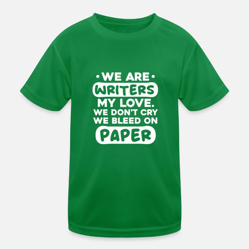 Autor Kinder Funktions-T-Shirt