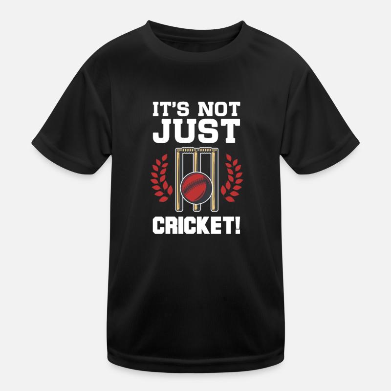 Cricket Kinder Funktions-T-Shirt