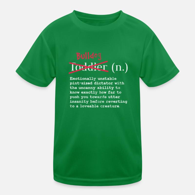Deutsch Bulldog Kids Functional T-Shirt