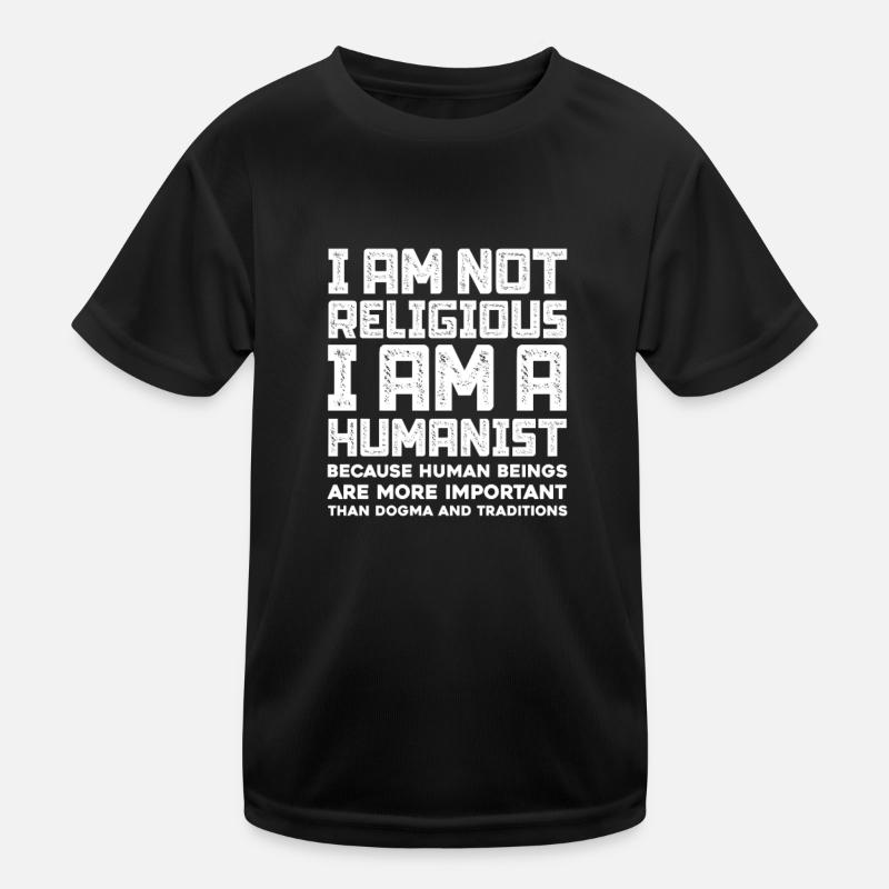 Athée T-shirt sport Enfant