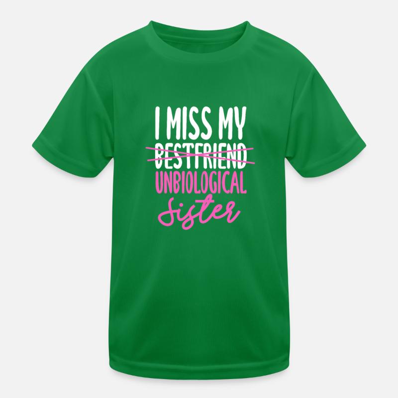 Schwester Kinder Funktions-T-Shirt