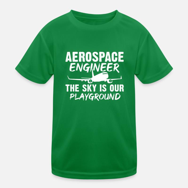 Ingénieur spatial Ingénieur aéronautique T-shirt sport Enfant