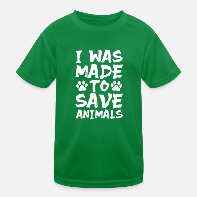 Tierrettung Kinder Funktions-T-Shirt