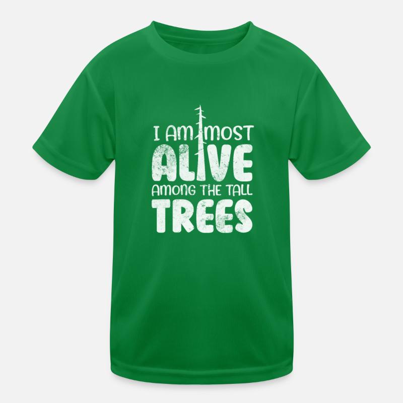 Arborist Tree Climber Arborist Gift Kids Functional T-Shirt
