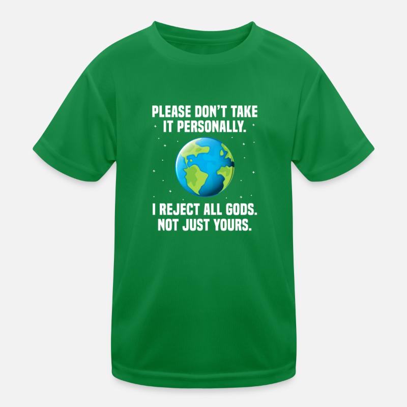 Atheist Kinder Funktions-T-Shirt