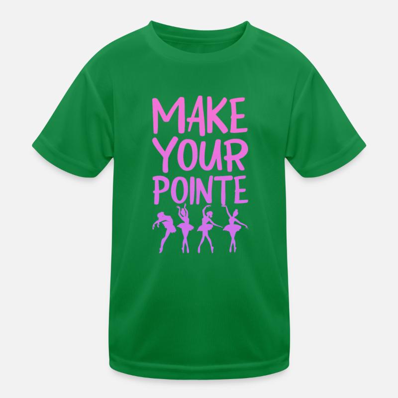 Ballet Ballerina Ballet Dancer Dancing Gift Kids Functional T-Shirt