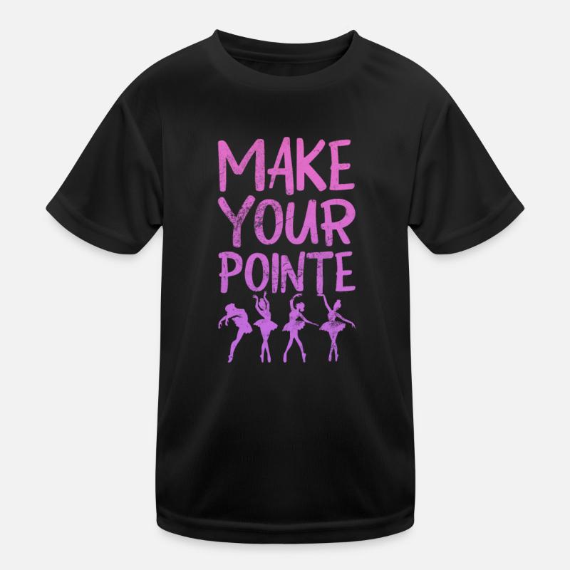Ballett Kinder Funktions-T-Shirt