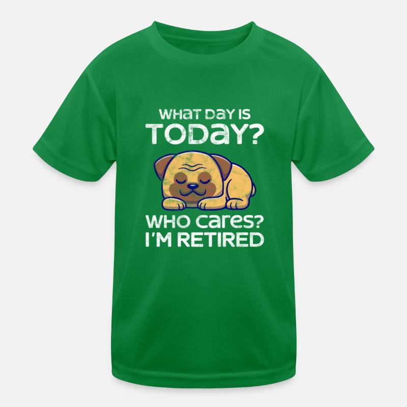 Retirement Kids Functional T-Shirt