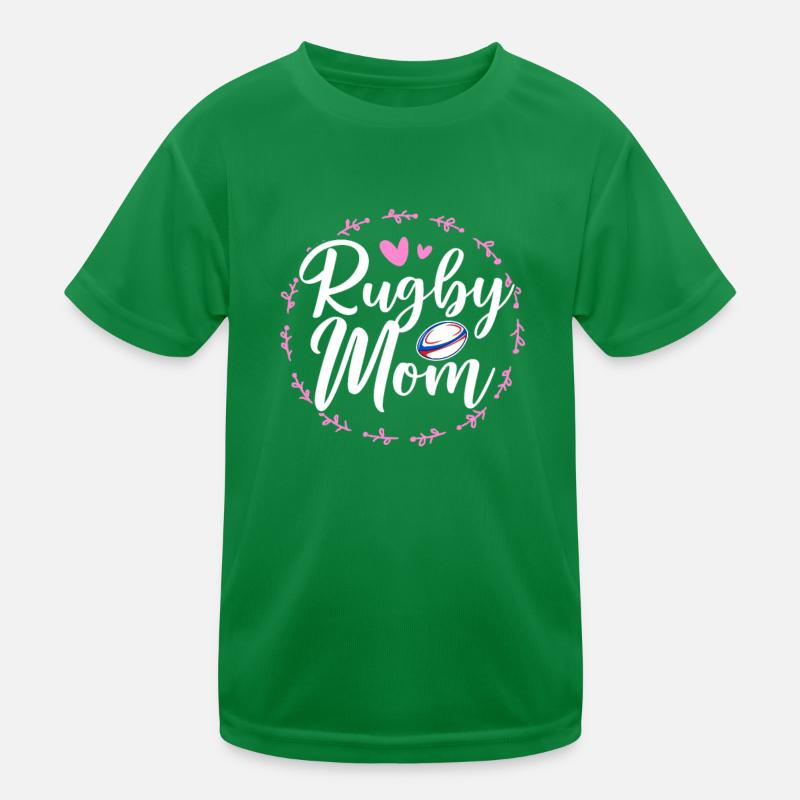 Mère de rugby T-shirt sport Enfant