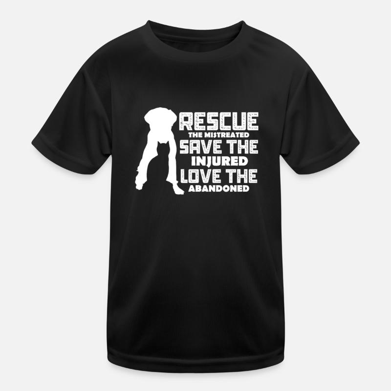 Tierrettung Kinder Funktions-T-Shirt