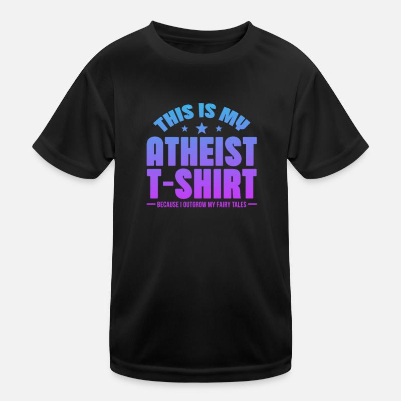 Athée T-shirt sport Enfant