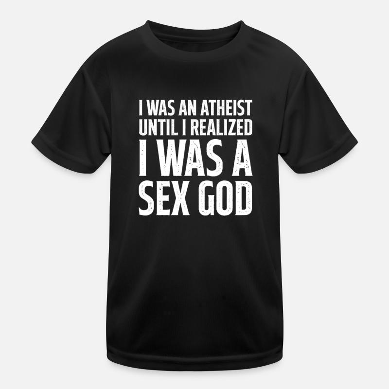 Atheist Kids Functional T-Shirt