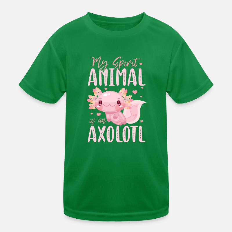 Axolotl Kids Functional T-Shirt