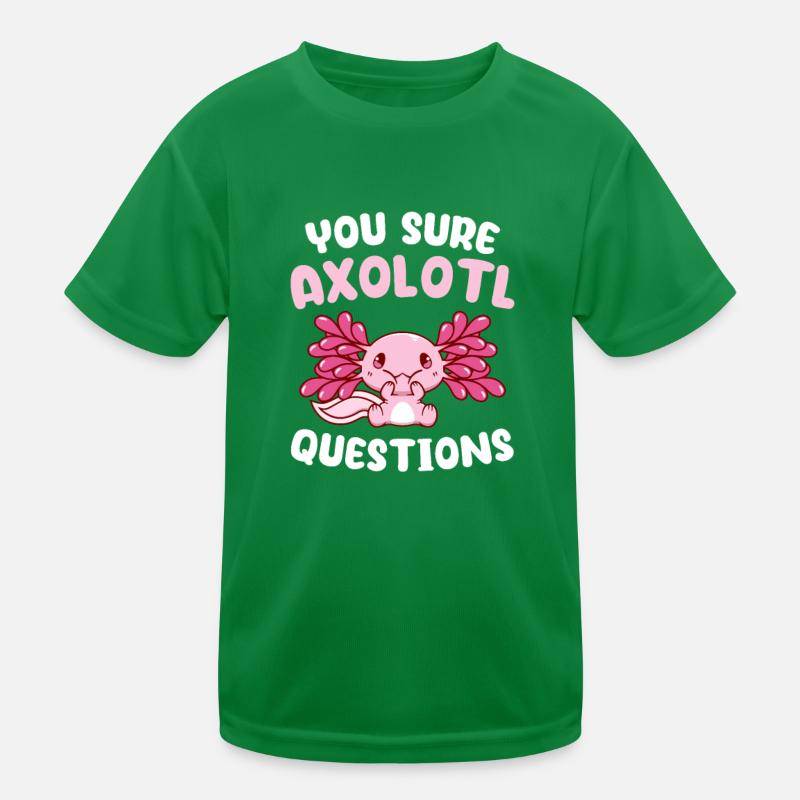 Axolotl Kinder Funktions-T-Shirt