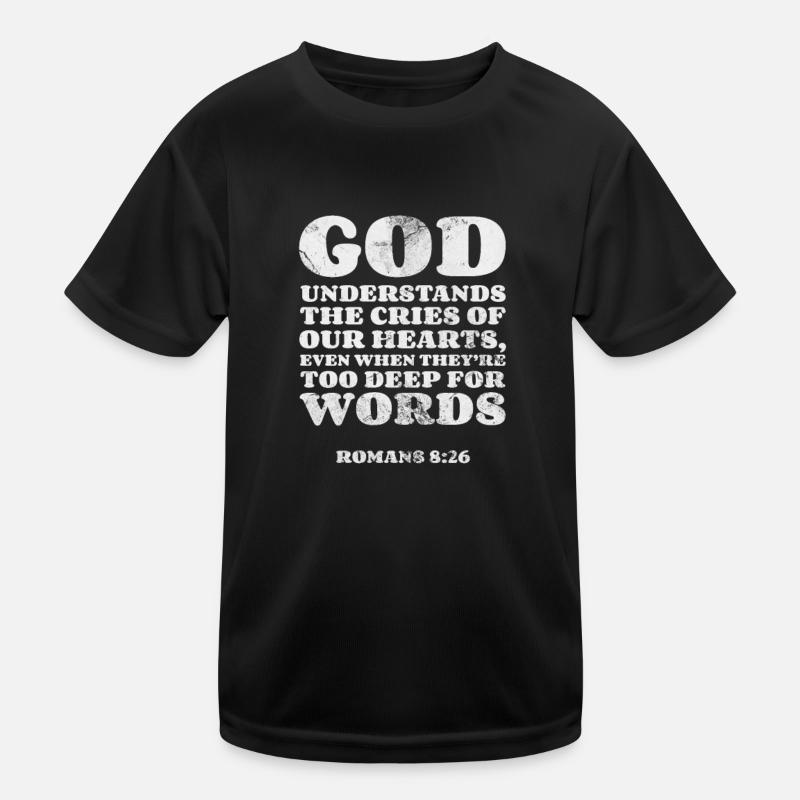Bibel Kinder Funktions-T-Shirt