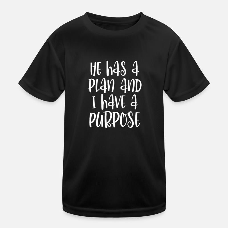 Bible Bible Verse Christian Proverbs Jesus Gift - Kids Functional T-Shirt - black