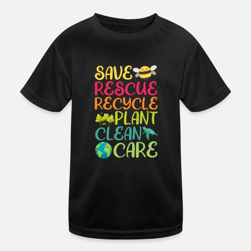 Tierrettung Kinder Funktions-T-Shirt