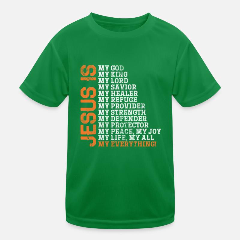 Bibel Kinder Funktions-T-Shirt