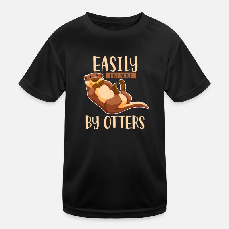 Otter Sea Otter Otter Gift Kids Functional T-Shirt
