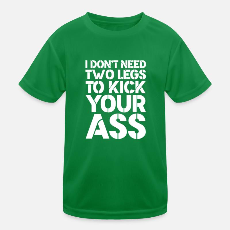 Amputation Amputieren Prothese Geschenk Kinder Funktions-T-Shirt