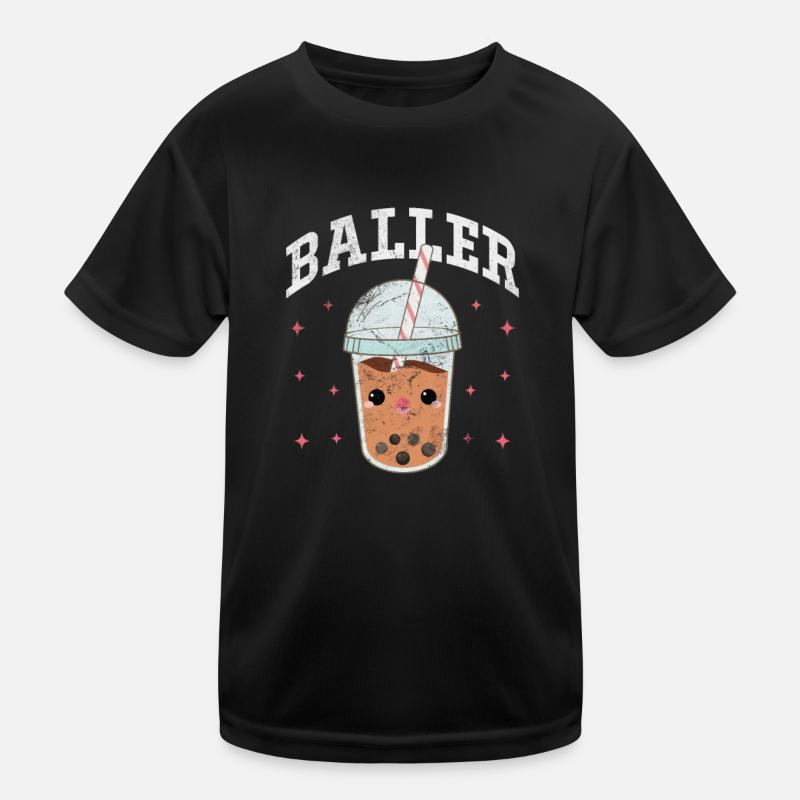 Bubble Tea Boba Tea Kawaii Cadeau T-shirt sport Enfant