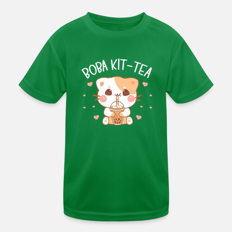 Bubble Tea Kinder Funktions-T-Shirt