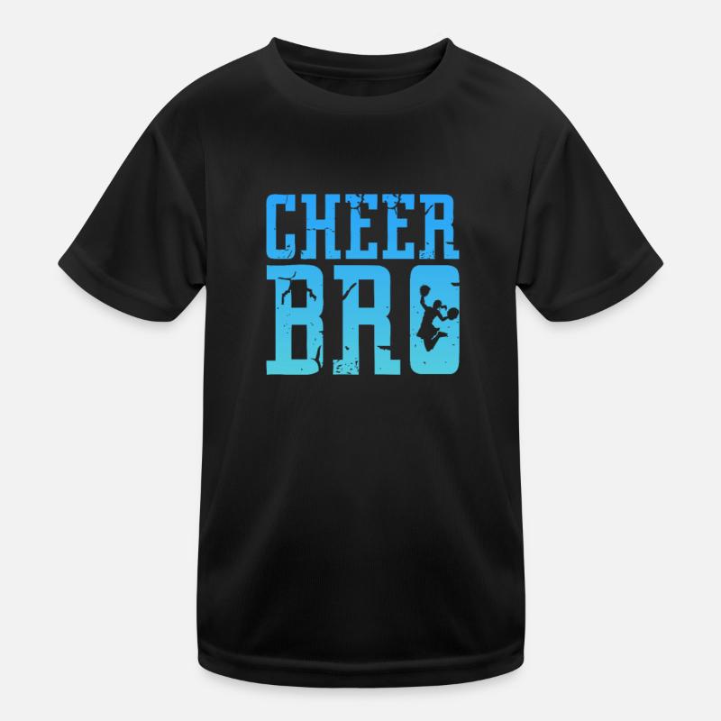 Cheerleader Bruder Kinder Funktions-T-Shirt